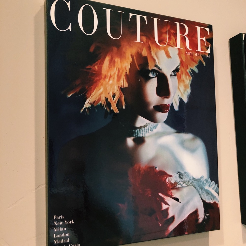 Couture wall decor